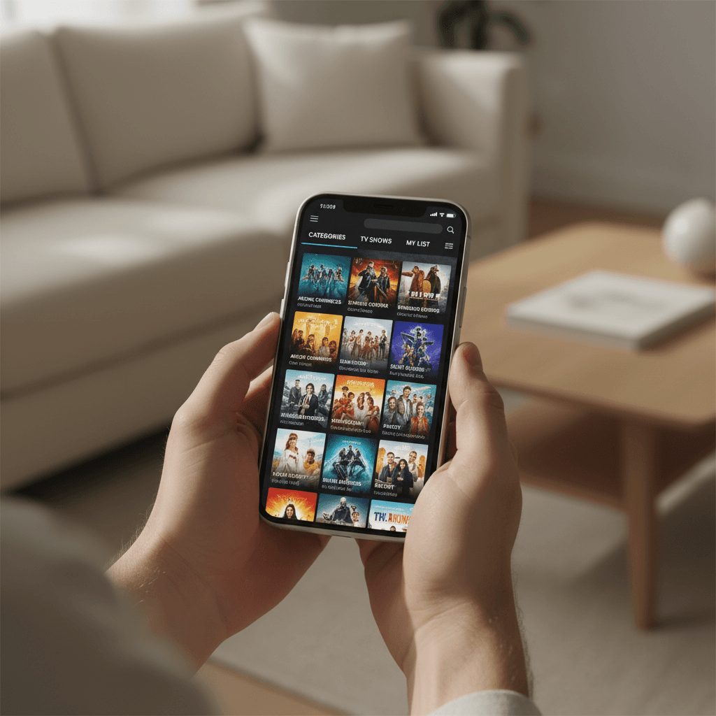 Movies and series library