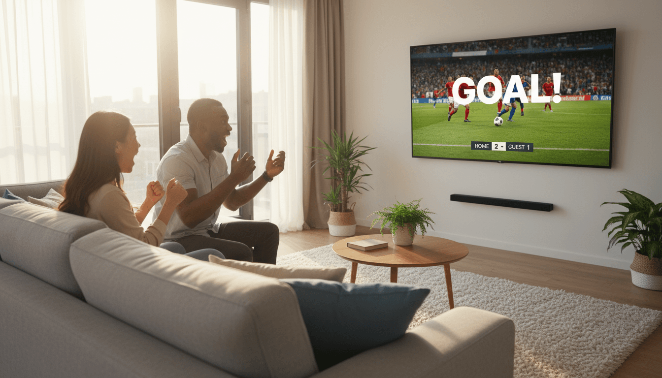 Live sports coverage